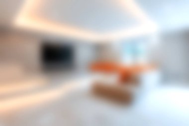 Bu modern iç mekan zarif tasarım özellikleri ve parlak ortam aydınlatması sergiliyor, şık ve davetkar bir atmosfer yaratıyor rahatlama ve rahatlama için mükemmel.