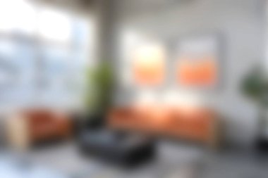 Bu rahat oturma odasında, şık mobilyalar ve sanatsal dekorla birlikte sıcak renkler ve minimalist tasarım yer alıyor. Rahatlama ve modern yaşam için mükemmel..