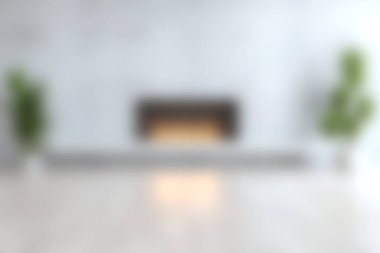 Zarif bir şömine, zarif bitkiler ve en az dekorun bulunduğu rahat ve modern bir oturma odası keşfedin. Bu dingin alan sıcaklığı ve rahatlığı davet eder.