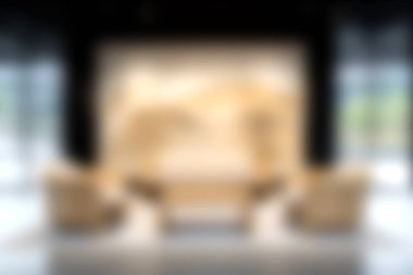 Çok güzel tasarlanmış modern bir iç mekan, şık mobilyalar, zarif bir dekor, ve uzayın genel atmosferini geliştiren parlak bir atmosfer..