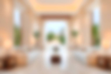 Bu parlak ve havadar modern oturma odasında geniş pencereler, rahat mobilyalar ve zarif dekorlar sergilenerek doğal ışıkla dolu davetkar bir atmosfer yaratılıyor..