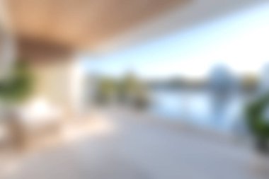 Huzurlu ve şık bir iç mekan güzel su manzaralı modern bir tasarım sergiliyor. Rahatlamak ve zarif bir yaşam için mükemmel..