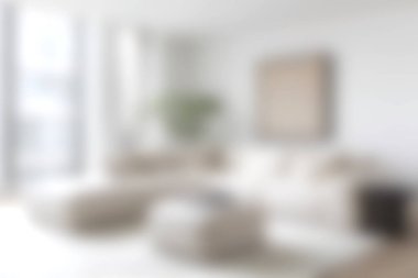 Tarafsız tonların ve parlak doğal ışığın sergilendiği rahat, modern bir oturma odası keşfedin. Bu davetkar alan rahat bir oturma alanı, yumuşak dokular ve sakin ve şık bir atmosfer yaratan dekoratif elementler içerir. Rahatlama ve silah için mükemmeldir.