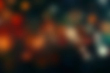 Renkli bokeh ışıkları ve parlak parçacıkları barındıran büyüleyici bir soyut görüntü, yaratıcı projeler ve tasarımlar geliştirmek için mükemmel bir zemin..