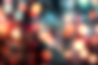 Renkli Bokeh ışıklarının büyüleyici güzelliğini, yumuşak, rüya gibi bir bulanıklıkta tecrübe edin. Tatil kutlamaları, partiler ya da mevsimlik dekorasyonlar için mükemmel..