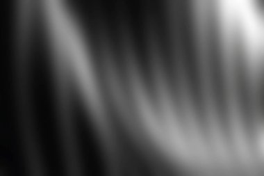 Şaşırtıcı soyut görüntü yumuşak eğimli ve ince gölgeli pürüzsüz siyah ve beyaz dalgalar sergiliyor, modern dekor ve sanatsal projeler için mükemmel..