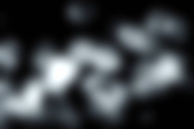 Karanlık bir zemin üzerindeki yumuşak bulanık ışıkların soyut görüntüsü yaratıcı projeler, tasarımlar ve modern estetik için ideal rüya gibi bir bokeh etkisi yaratıyor..