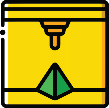 Basit Yazıcı Simgesi Simgesi Minimalist Tasarım ile PNG Biçiminde