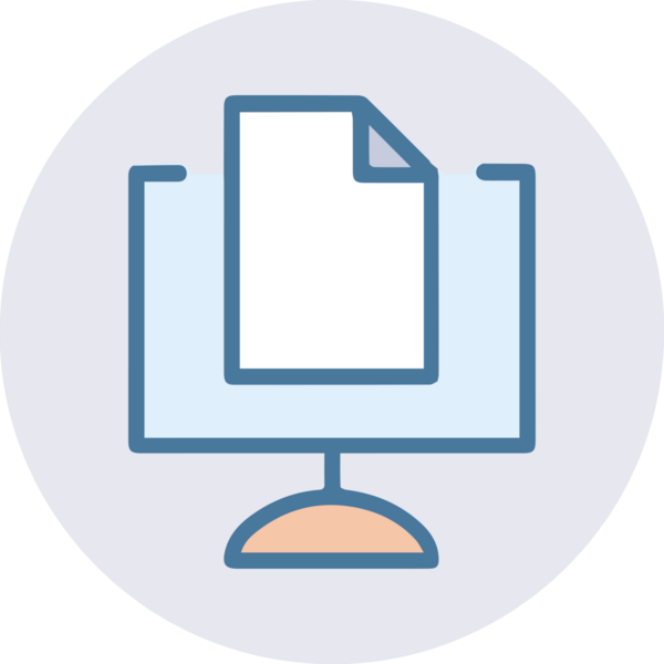 Basit Yazıcı Simgesi Simgesi Minimalist Tasarım ile PNG Biçiminde