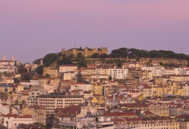 Kale St George Baixa Lizbon Portekiz