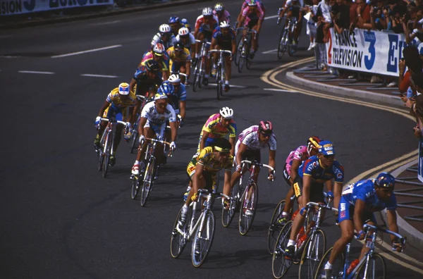 Tour de France 1994 İngiltere'de sahne 5 Portsmouth İngiltere İngiltere — Stok fotoğraf