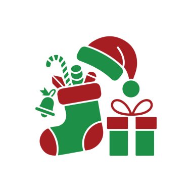 Aziz Nicholas Günü Siluet Sembol Kümesi