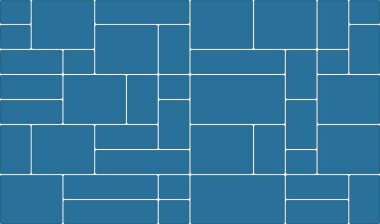 Bu resim, temiz ve modern bir tasarım tasarımı gösterir. Açık aralıklarla bağlantılı üç farklı kutu içerir. Büyük kutu, alt yarıya egemen olur ve içerik için önemli bir alan oluşturur.