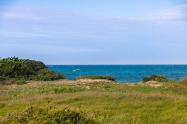 Torre Guaceto, Brindisi, Apulia bölgesinin kuzeyinde korunan deniz rezervi ve doğa parkı, İtalya