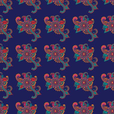 Zentangle soyut çiçek. Doodle çiçek. Vektör çizim