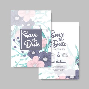 Çiçekli düğün arka planı