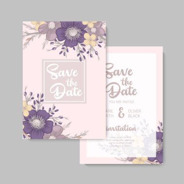 Çiçekli düğün arka planı