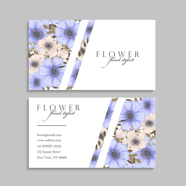 Conjunto Banners Horizontais Belo Padrão Floral Fundo Violeta Ilustração Vetorial —  Vetores de Stock