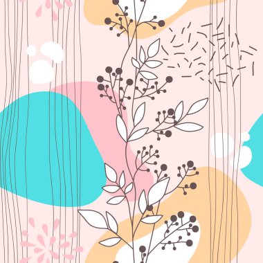 Soyut arkaplan. Modern tasarım şablonu asgari düzeyde. Güzellik sunumu için şık kapak, markalaşma tasarımı.