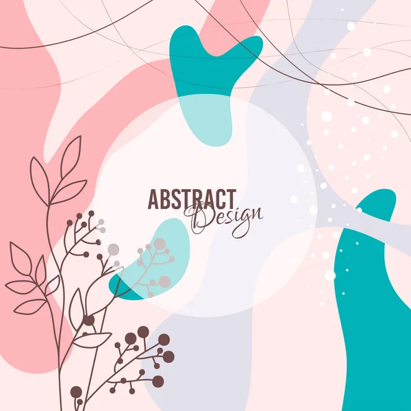 Abstract Background Modern Design Template Minimal Style Stylish Cover Beauty — Stock Vector