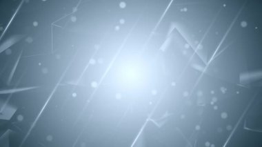 Arkaplanda ışıldayan yumuşak, temiz, beyaz toz parçacıkları. Yeşil Ekran.