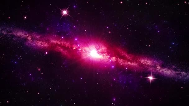 4K 3D Space flight to Helix nebula eye of God in Deep Space Loop Animation Background. — стокове відео