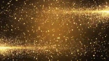 BokehLoppb arkaplanlı Havadaki Havada Yüzen Toz Dinamik Parçacıkları