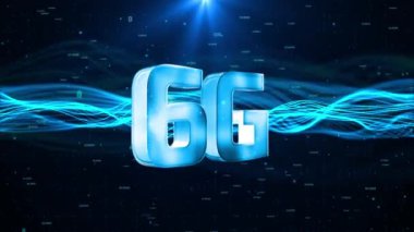 İnternet sektörü için 6G Yüksek Hız Dijital İnternet iletişim teknolojisi.