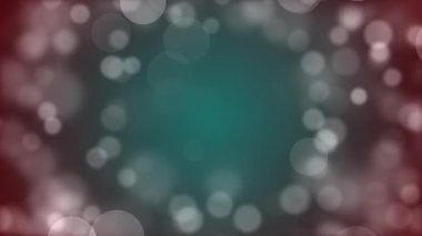 4K Yumuşak Bokeh Parıldayan bokeh ışıkları mavi döngü arka planında.