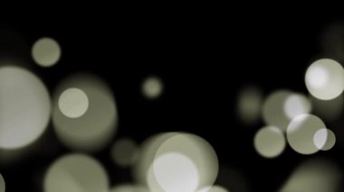 4K Renkli Bokeh ve Açık Efekt Siyah Beyaz Tahıl Efekti Canlandırma.