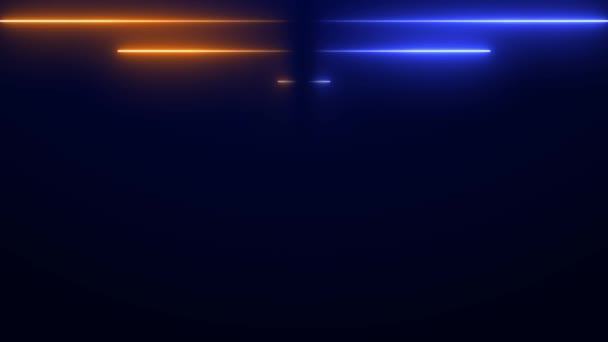 Barevné čtvercové neon pozadí barevné stock obrázky video smyčka animace. — Stock video