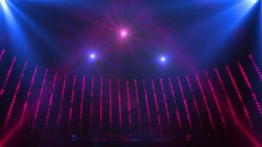 Mavi Kırmızı Işık Sahne Arkaplanı Döngüsü Arkaplanı