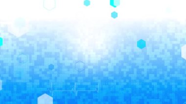 Bilim ve tıp DNA yapısı bilim adamı Döngü Animasyonunu analiz ediyor.