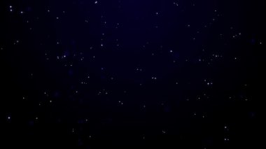 Doğal Organik Toz Kara Arkaplanda Yüzen Parçacıkları Kırpmaya Başla.