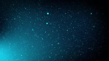 4K Beautiful Shining Glittering Particles Abstract Motion Background