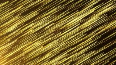 altın parçacıkları soyut döngü arkaplan parlayan altın zemin parçacıkları toz.