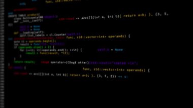 Boş bir ekran döngüsü canlandırmasını doldurmak için Bilgisayar Kodu kodlama süreci programlanıyor.