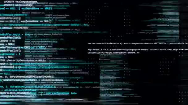 Concetto di computer di sicurezza online digitale Loop Animation — Video Stock