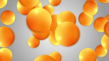 4K döngüsü modern soyut ışık bantları, dikey çizgiler, eğri kabarcık döngüsü hareketli şekiller.