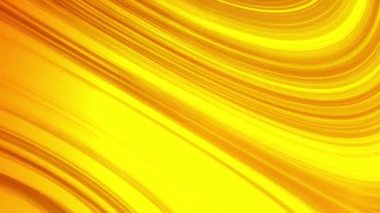 Soyut Gelecek Parçacıkları Büyük veri dalgası Neon sarı parlak yüzey hareket arkaplanı.