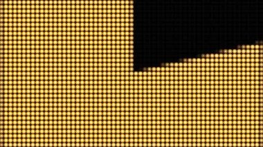 Yanıp sönen Ampul Spotlight Sel Işıkları Ok Vj Led Duvar Sahne Önü Görüntü Animasyonu.