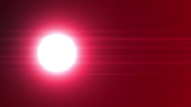 4K patlama flaş ışıkları optik mercek parlamaları geçiş parlak animasyonsuz döngü arka planı.