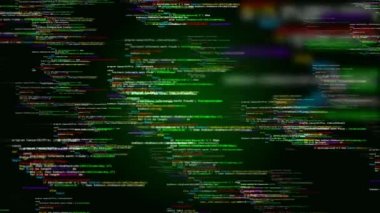 Dijital internet güvenlik kodu ve ağ güvenliği. İnternet 'e güvenli erişim.