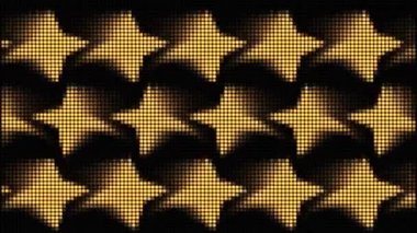 Animation of flashing light bulbs on led wall stage lights Loop Background.