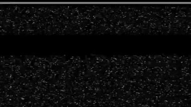 Soyut Glitch Gürültüsü Sinyali Çözünme Sinyali Retro piksel televizyon hatası ekran hasarı Canlandırması.