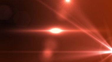 4K Işık Efekti, Parlak Lens Fişeği Yeşil Ekran Döngüsü Animasyon Arkaplanı.