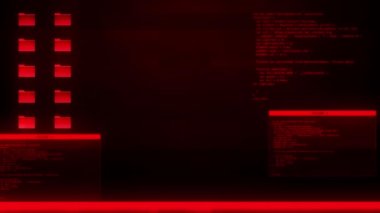 Uyarı Hatası Dijital Gürültü Arızası TV Ekran Arkaplanı Efekti.