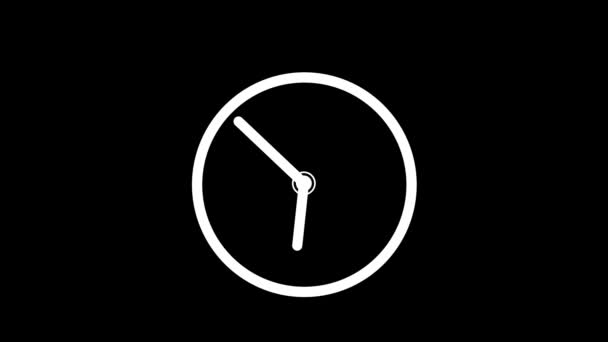 Reloj Cuenta atrás 24 horas Día Velocidad rápida Cuenta atrás 24 horas Día Velocidad rápida. — Vídeos de Stock