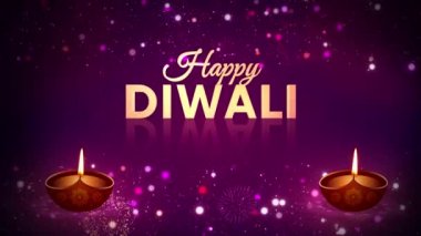 Mutlu Diwali, Deepavali veya Dipawali Festivali kutlamaları için yaratıcı tebrik kartı tasarımı