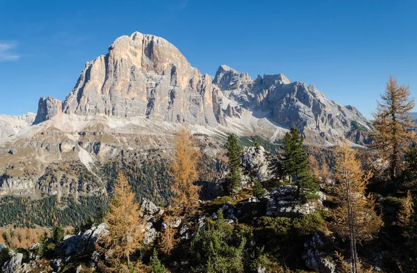 Zonnige Dag Dolomieten — Stockfoto